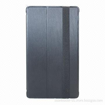 Flip Leather Case for Google Nexus 7 II, Shock-resistant